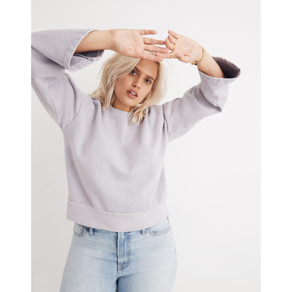Garment-Dyed Sweatshirt