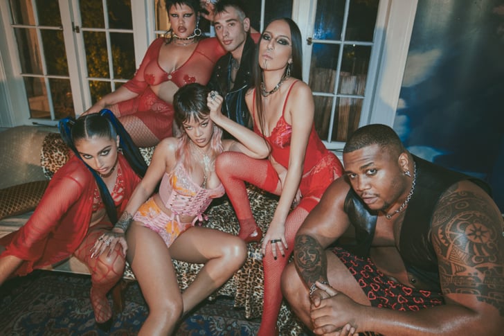 Rihanna looks incredible in red lace lingerie as she models Savage x  Fenty's Valentine's Day collection