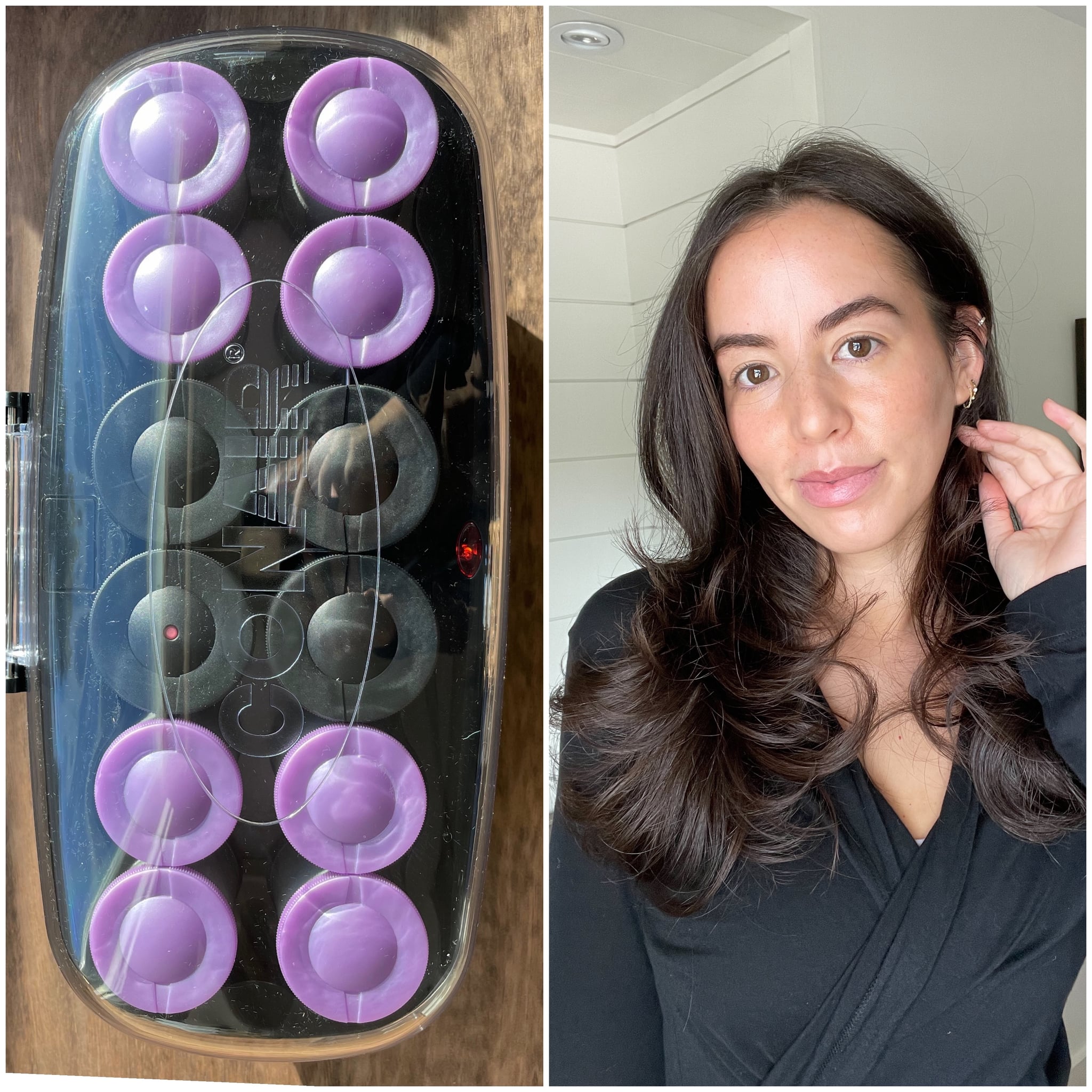I Tried the Hot Rollers Taking Over TikTok For '90s Hair | POPSUGAR Beauty
