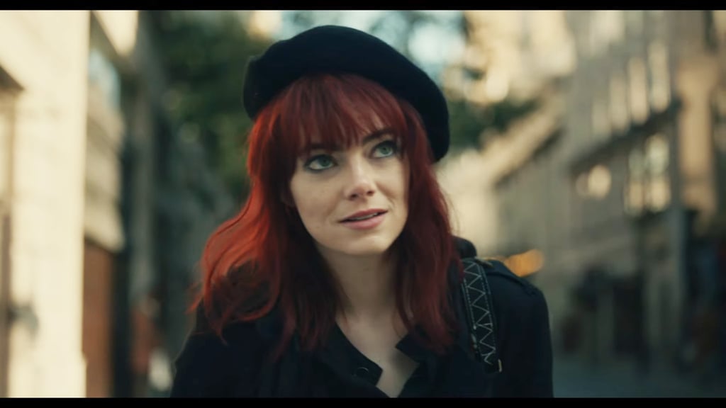 Emma Stone's Black Beret in Disney's Cruella Trailer