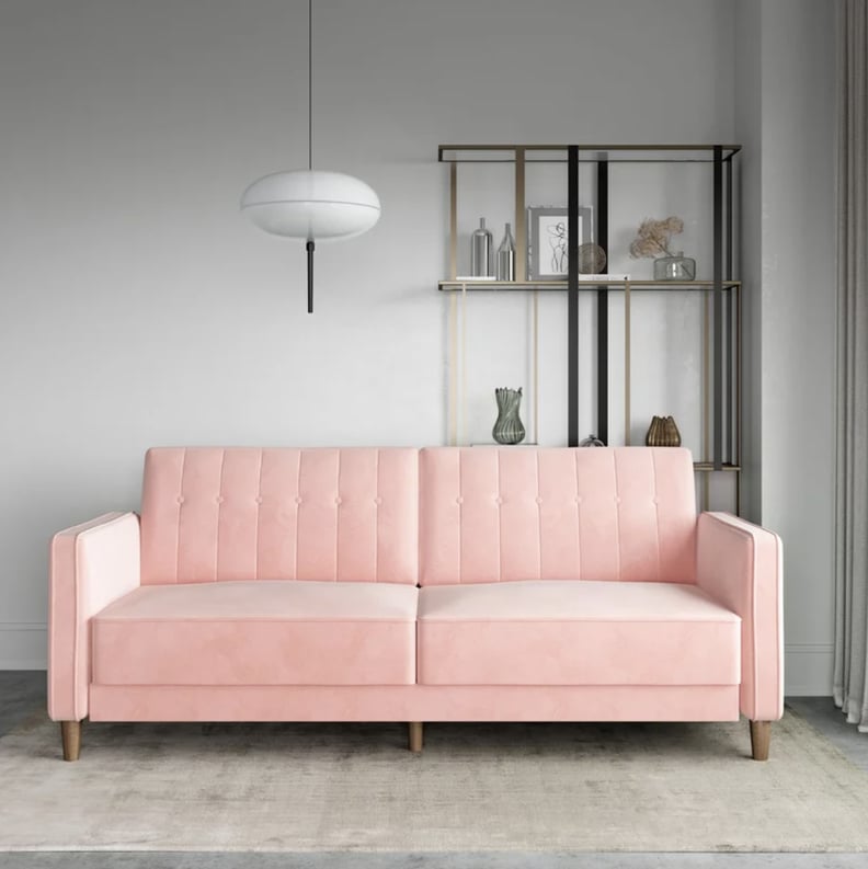 A Sofa Bed: Imani 81.5'' Square Arm Sleeper