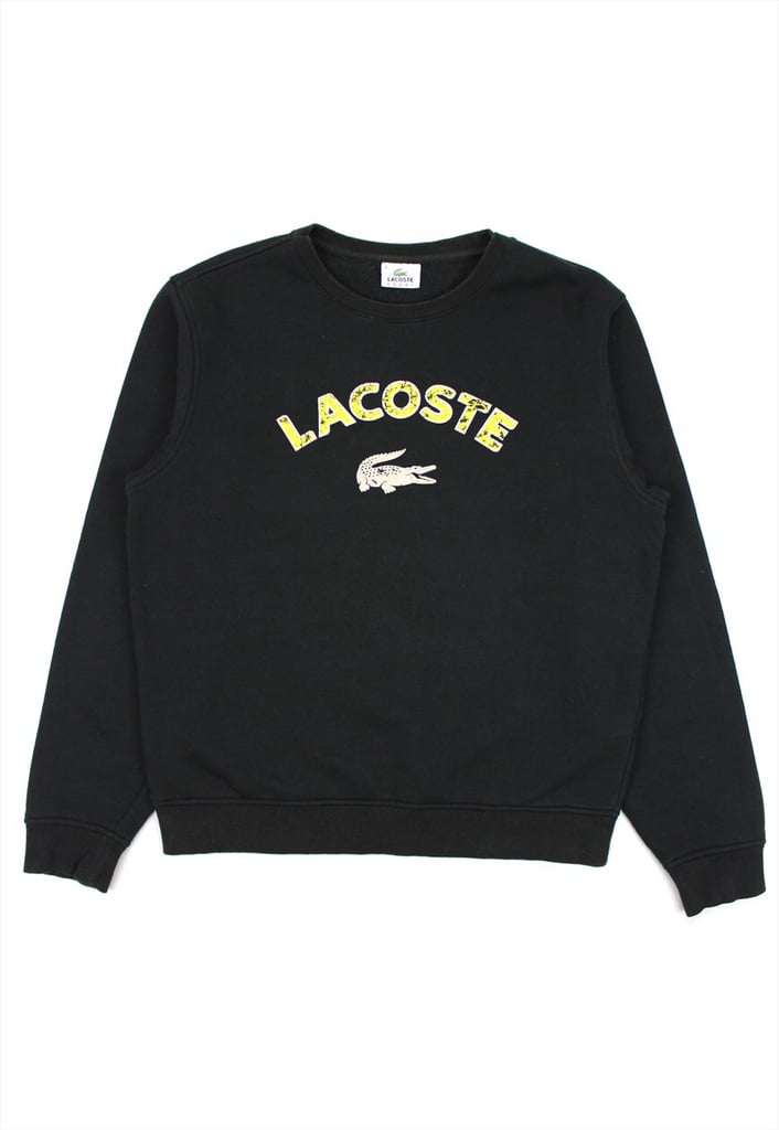 Our Pick: Vintage Black Lacoste Spellout Sweatshirt