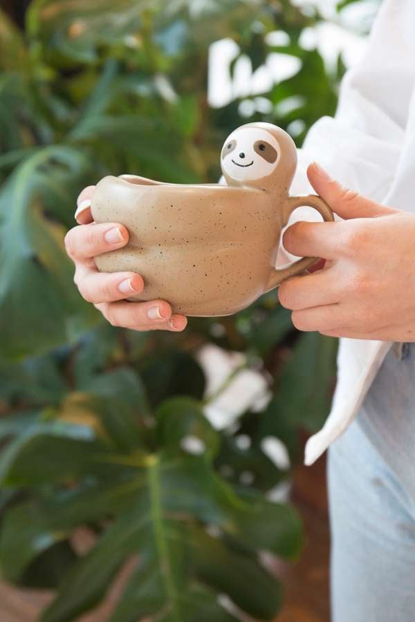 Sloth-Shaped Mug
