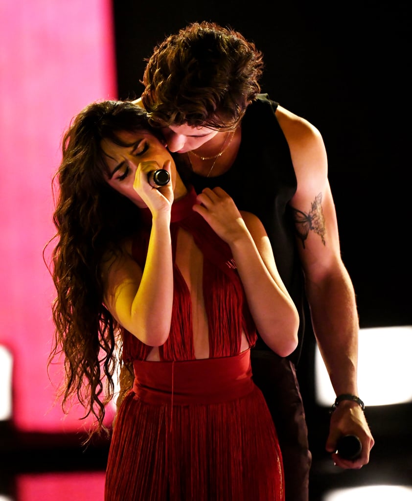 Camila Cabello And Shawn Mendes 19 Amas Performance Video Popsugar Entertainment
