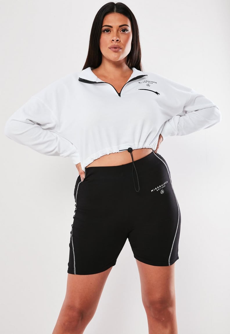 Missguided Plus Size Black Cycling Shorts