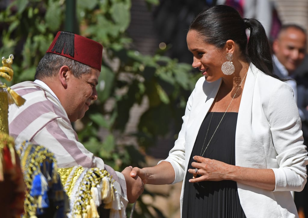 Prince Harry Helping Meghan Markle Fix Her Hair in Morocco