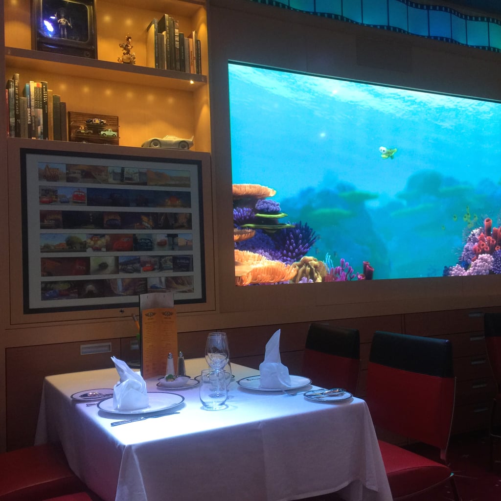 Disney cruises have rotational dining.