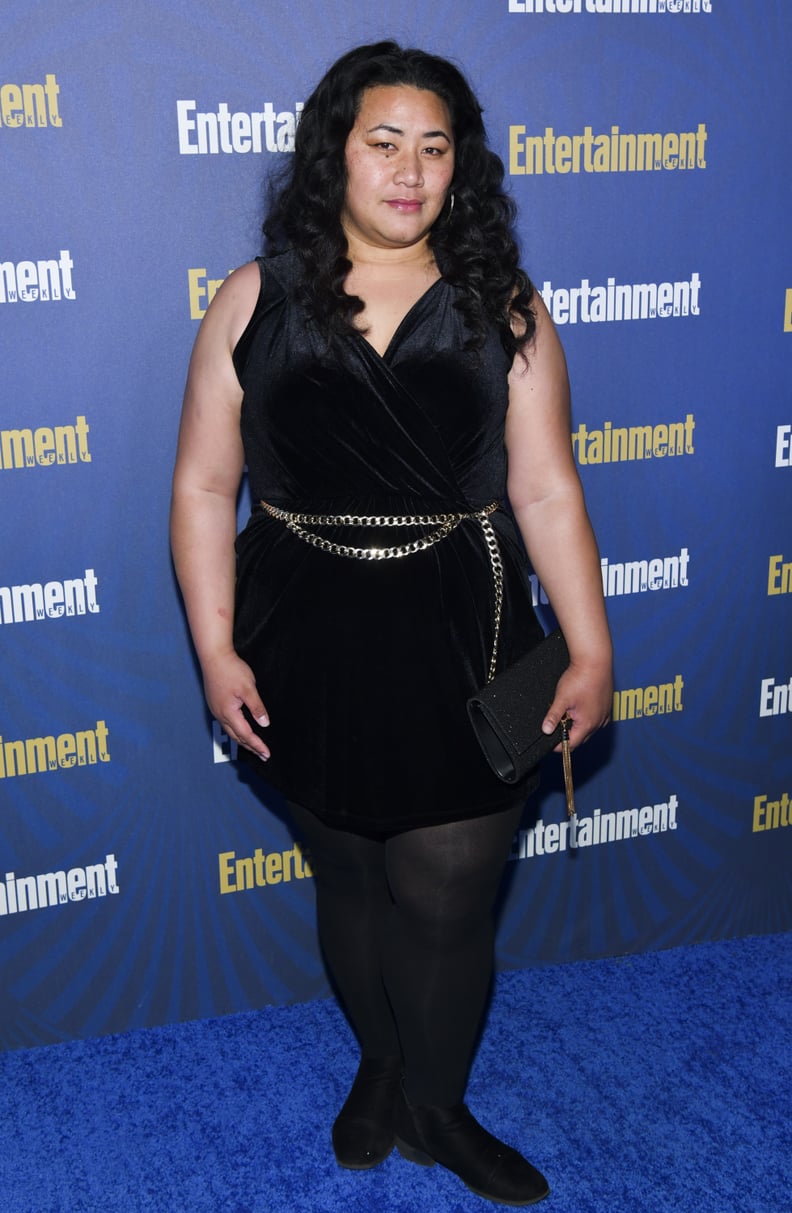 Patricia Fa'asua at EW's 2020 SAG Awards Preparty