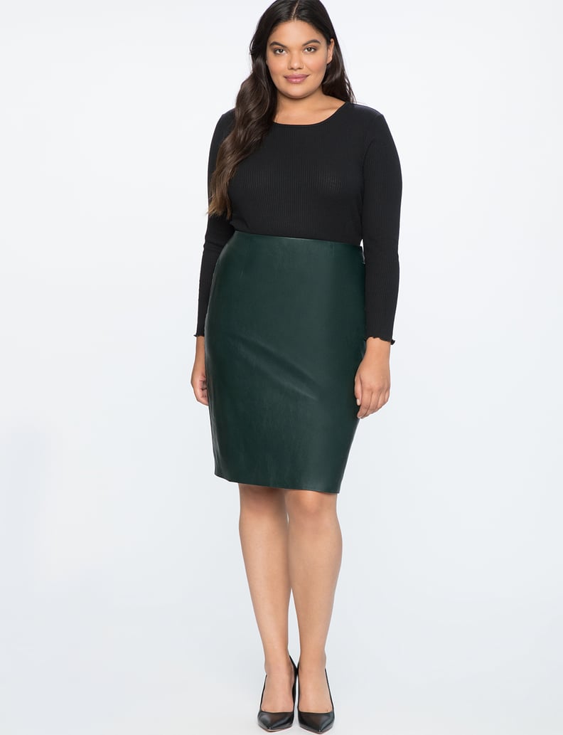 SPANX Faux Leather Pencil Skirt