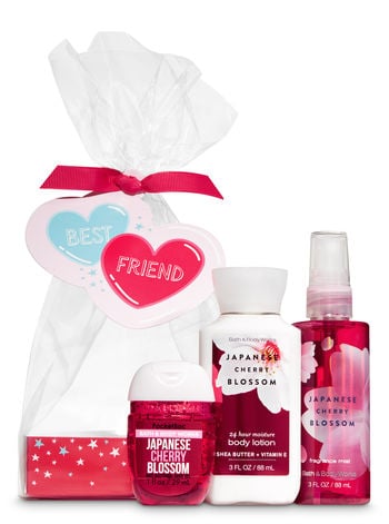 Bath & Body Works Japanese Cherry Blossom Best Friend Mini Gift Set