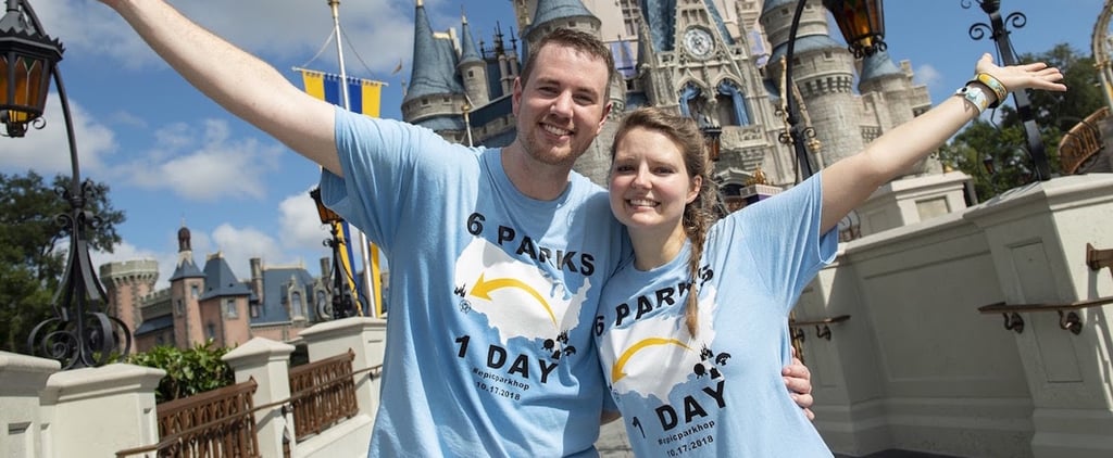 Couple Visit All 6 US Disney Theme Parks in 1 Day