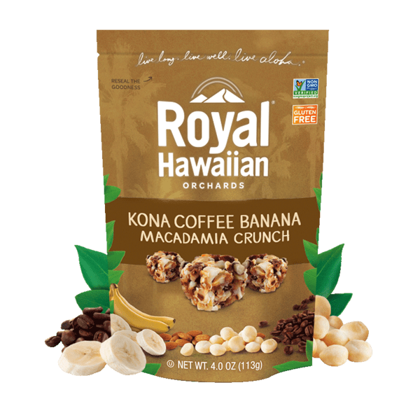 Royal Hawaiian Kona Coffee Banana Macadamia Crunch