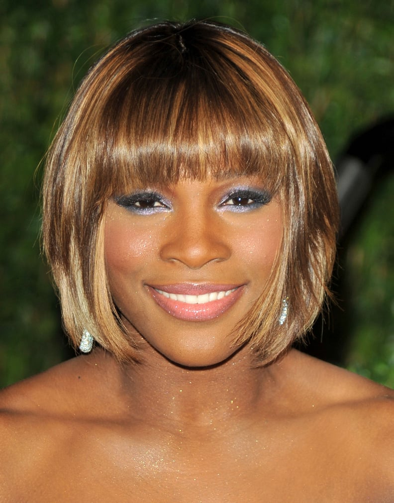 Serena Williams at the Vanity Fair Oscars Party in 2010