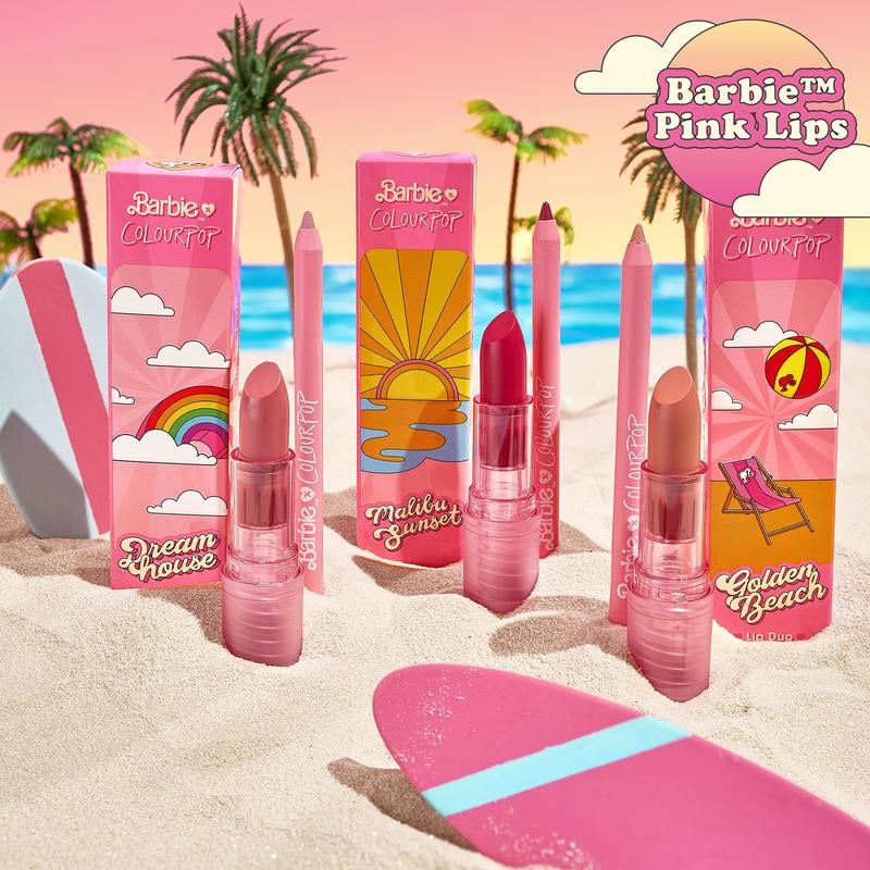 Colourpop x Malibu Barbie Lip Set