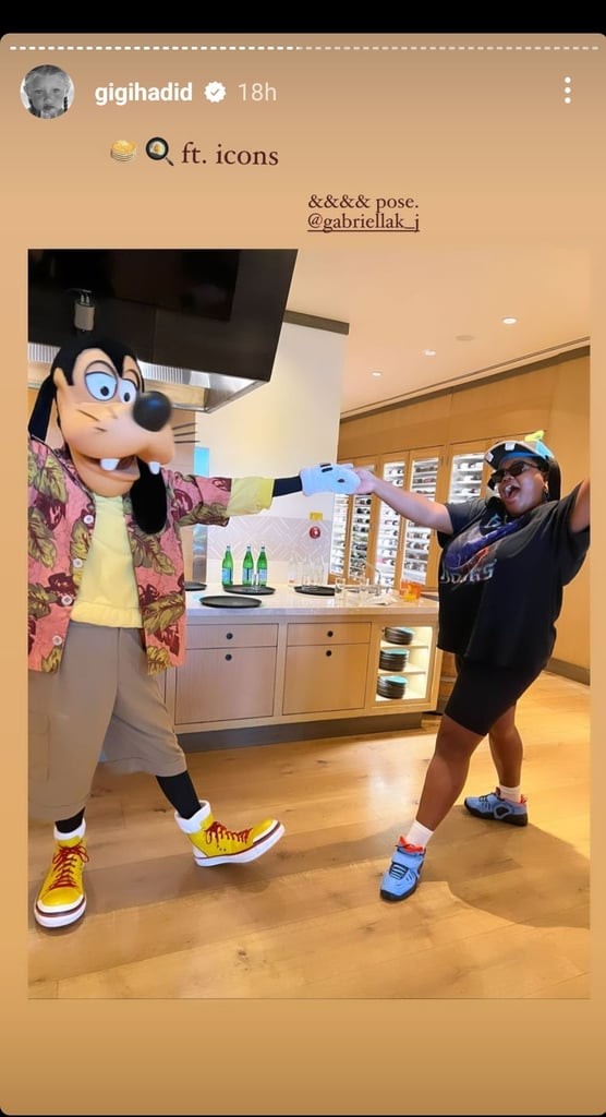 Gigi Hadid's 28th Birthday Celebration at Disney Photos