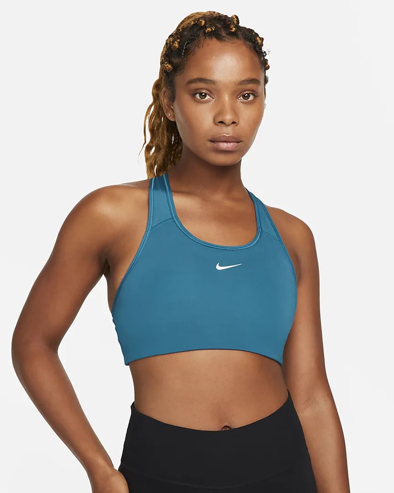 Buy Nike Dri-FIT Swoosh Medium-Support Non-Padded Asymmetrical Sports Bra  2024 Online