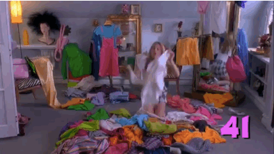 Clothing has overtaken your bedroom.