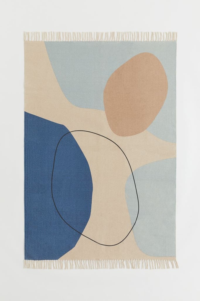 A Soft-Hued Rug: Large Cotton Rug