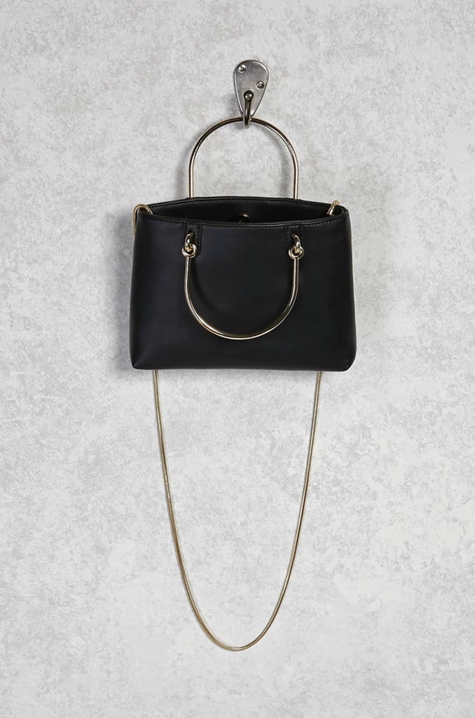Forever 21 Metallic Handle Crossbody Bag