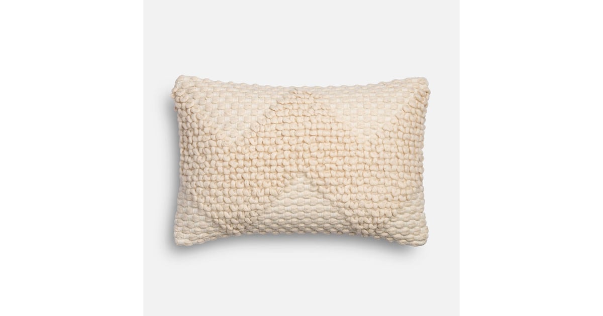 Pier 1 Imports Magnolia Home Fae Ivory Lumbar Pillow Joanna Gaines