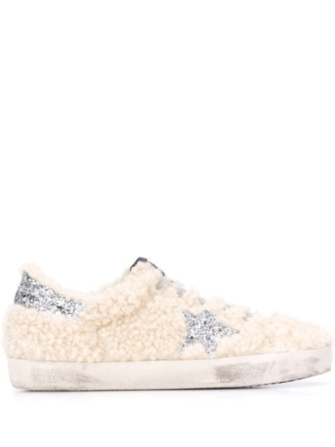 Golden Goose Shearling Sneakers