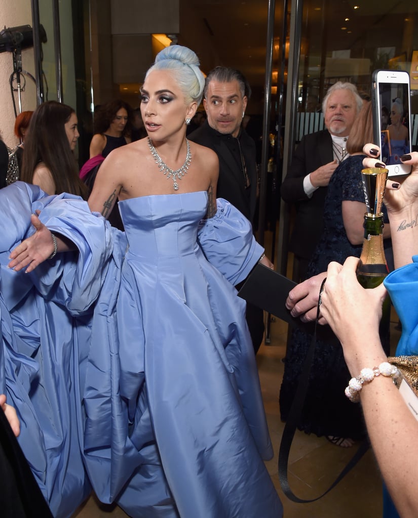 Lady Gaga at the 2019 Golden Globes