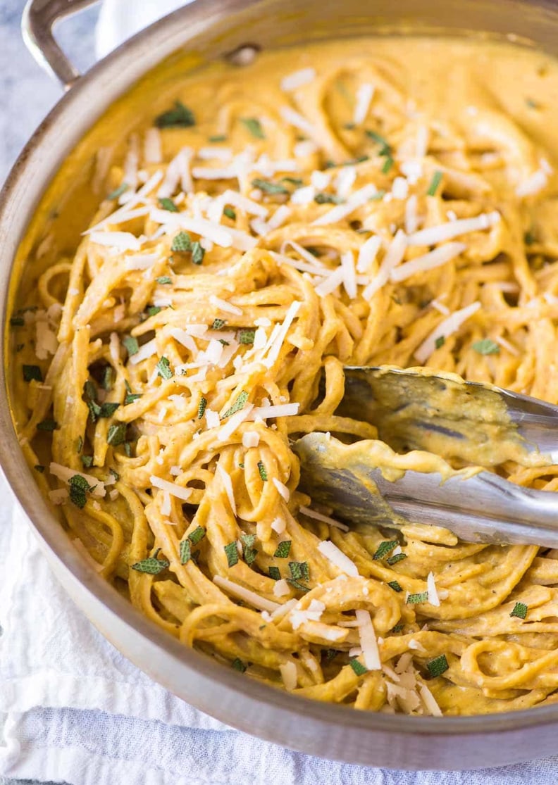 Pasta With Creamy Pumpkin Sauce