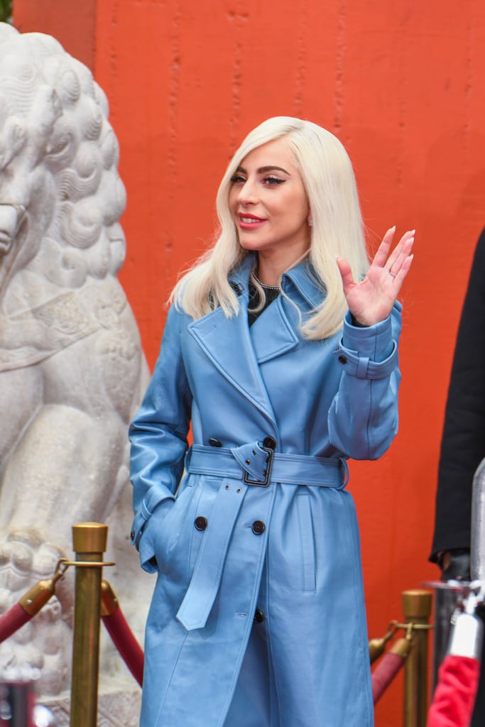 Lady Gaga Bradley Cooper at Sam Elliott's Handprint Ceremony