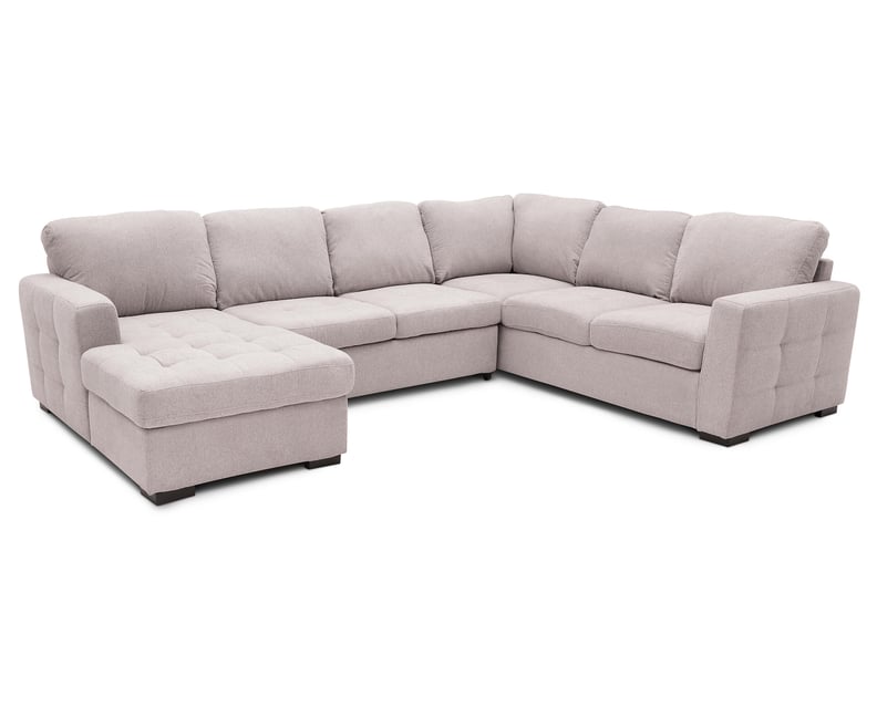 The TikTok Couch: Caruso Fabric Sleeper Sectional