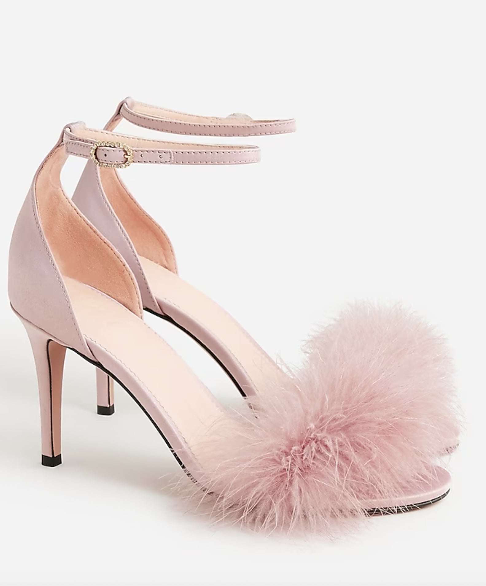 Shop Pink Feathery Heels Inspired by the Barbie Movie POPSUGAR Fashion