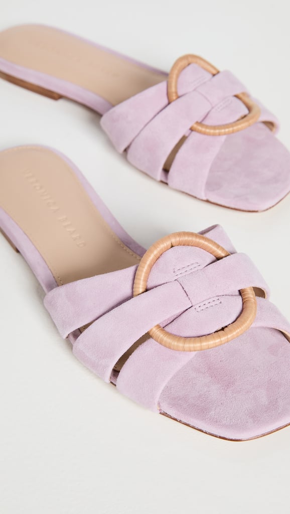 紫色凉鞋,Veronica胡子Medeira凉鞋