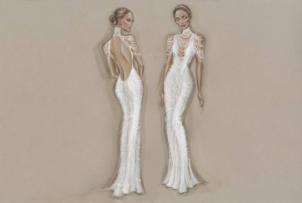 J Lo's Second Ralph Lauren Wedding Dress