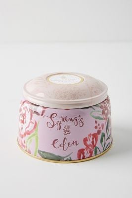 Spring's Eden Tin Candles
