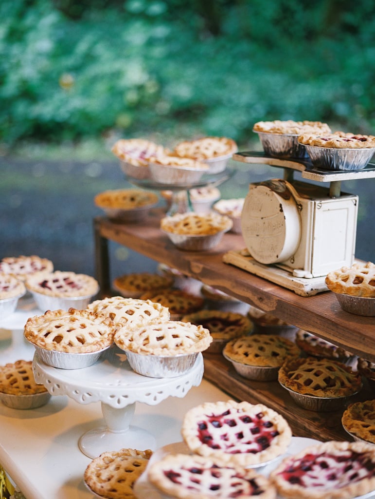 Rustic Pie Table