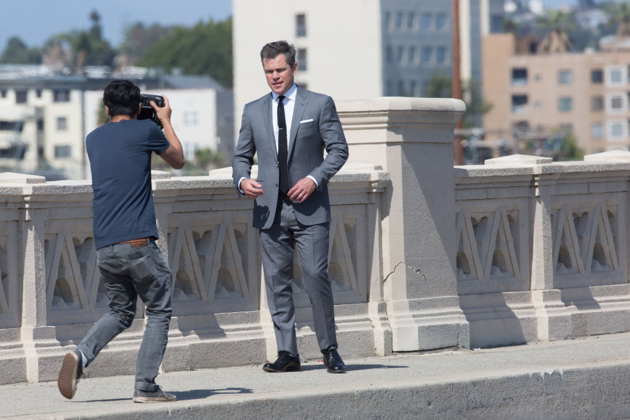 Matt Damon on GQ Photo Shoot Pictures May 2016
