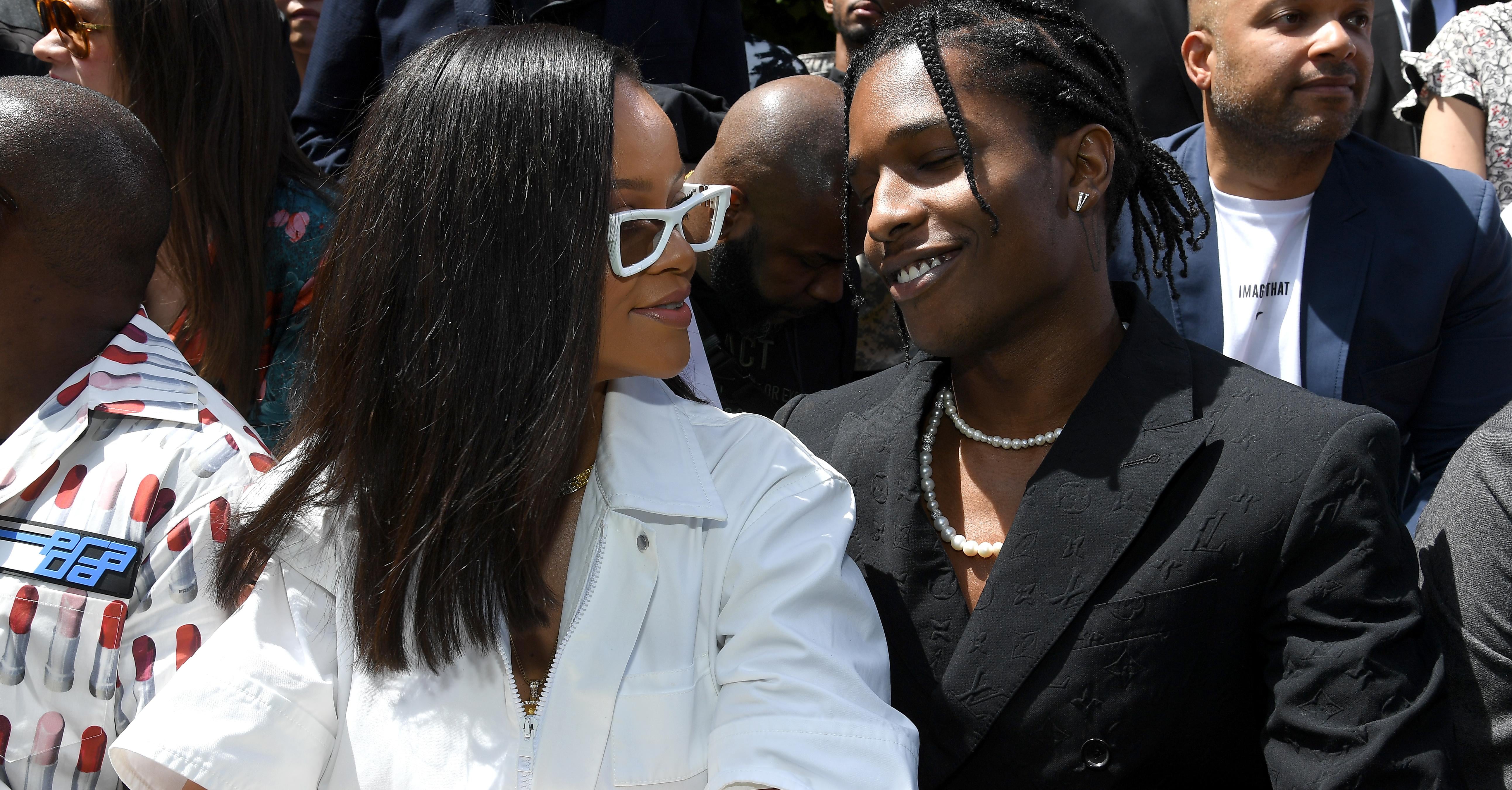Photo : Rihanna - Arrivées au défilé homme printemps-été 2019 Louis  Vuitton, signé Virgil Abloh, au Palais-Royal à Paris, le 21 juin 2018. ©  CVS / Veeren / Bestimage - Purepeople