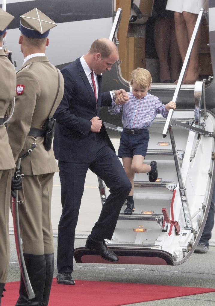 Prince George and Princess Charlotte in Poland Pictures