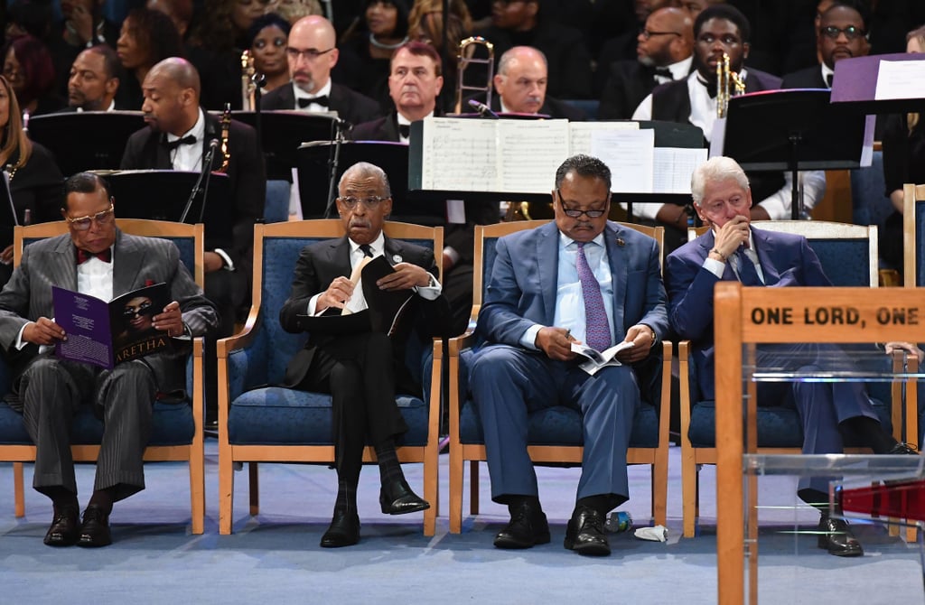 Aretha Franklin Funeral Pictures