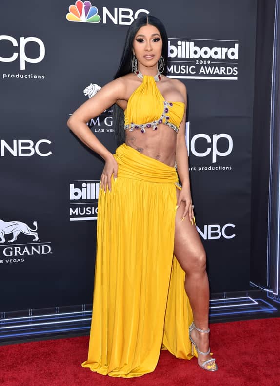 Cardi b yellow suit fashion nova clearance