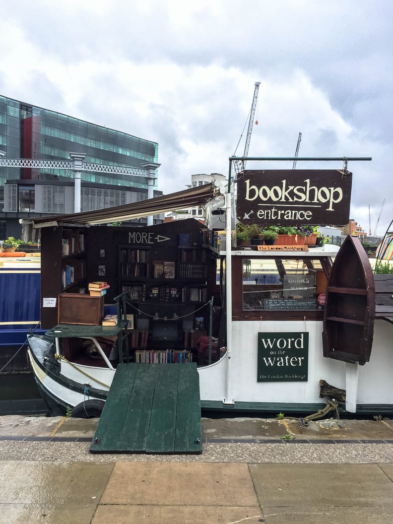 Discover second-hand treasures at the city's only floating bookshop.