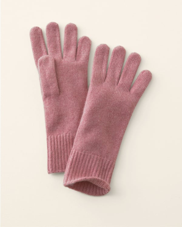 Cashmere Ribbed Gloves