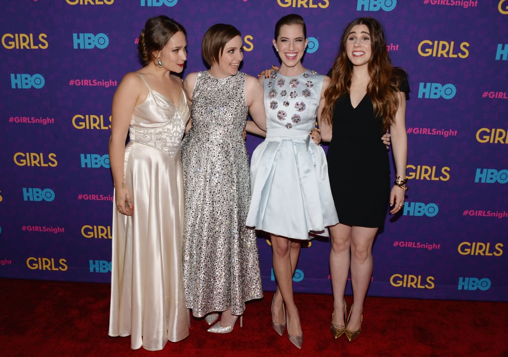 On Monday, Lena Dunham joined the cast of Girls to premiere their third season at Lincoln Center in NYC.