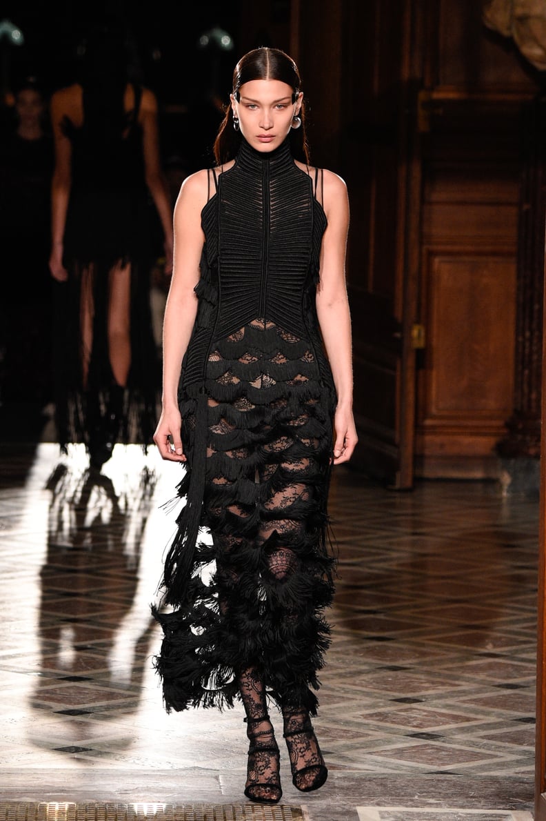 Bella Hadid Walked the Givenchy Menswear Show in a Gown