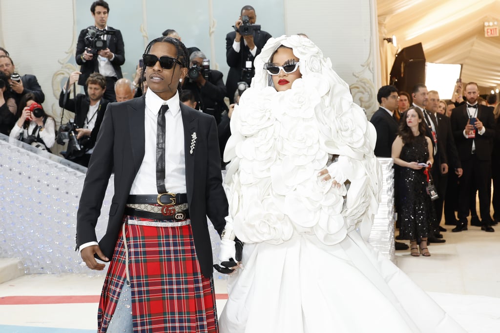 Rihanna and AAP Rocky at the 2023 Met Gala POPSUGAR Celebrity Photo 3