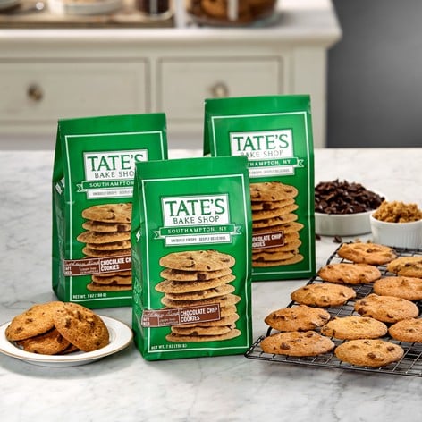 Tate's Chocolate Chip Cookies ($20)