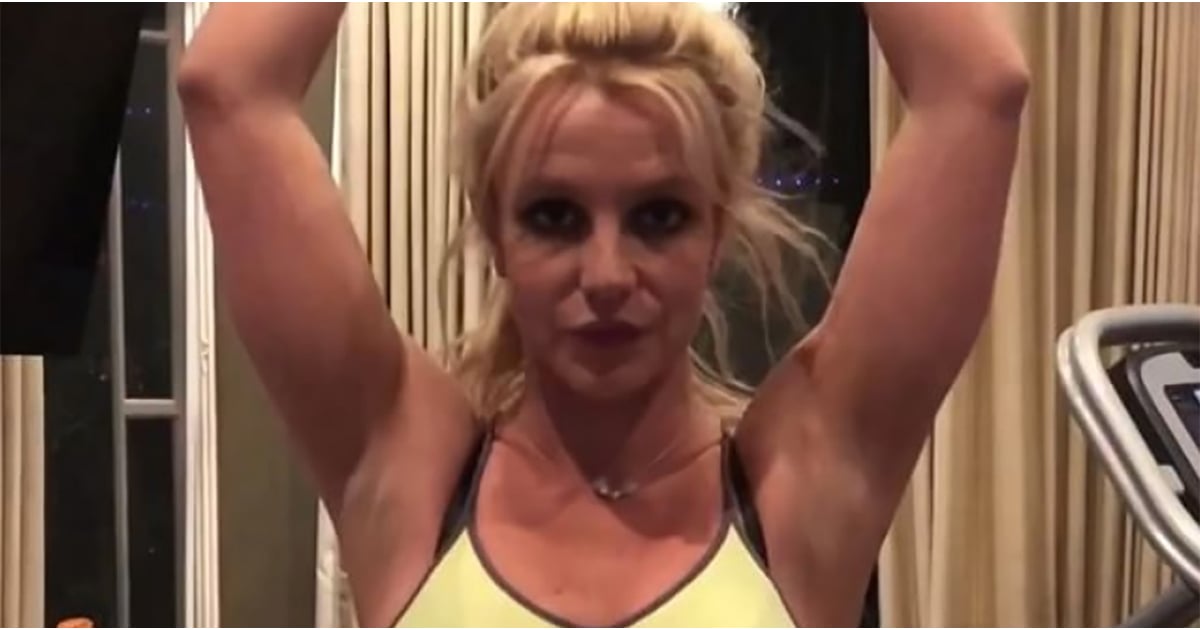 Britney Spears Workout Watch Britney Spears Absolutely Crush A
