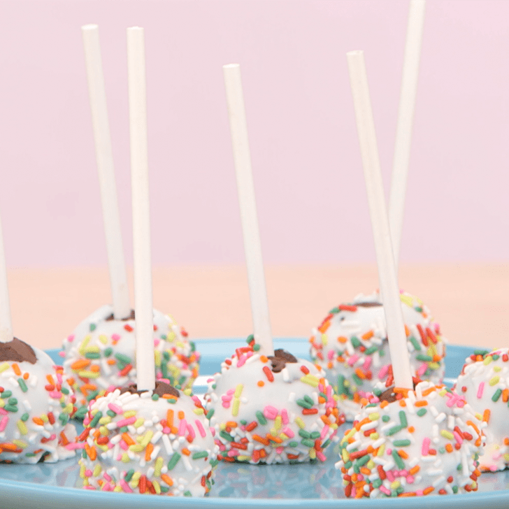 Funfetti Cake Pops POPSUGAR Food