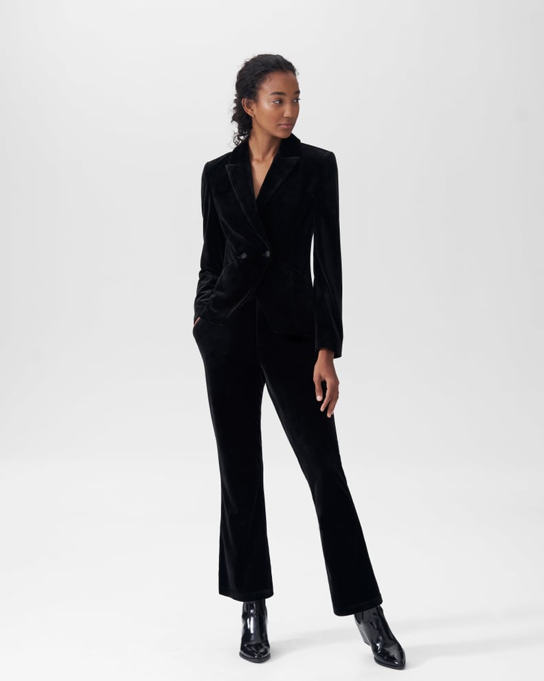 This Flattering Velvet Pantsuit Is Perfect For the Holidays | POPSUGAR ...
