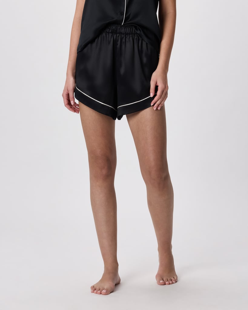 Quince 100% Washable Silk Satin Pajama Shorts