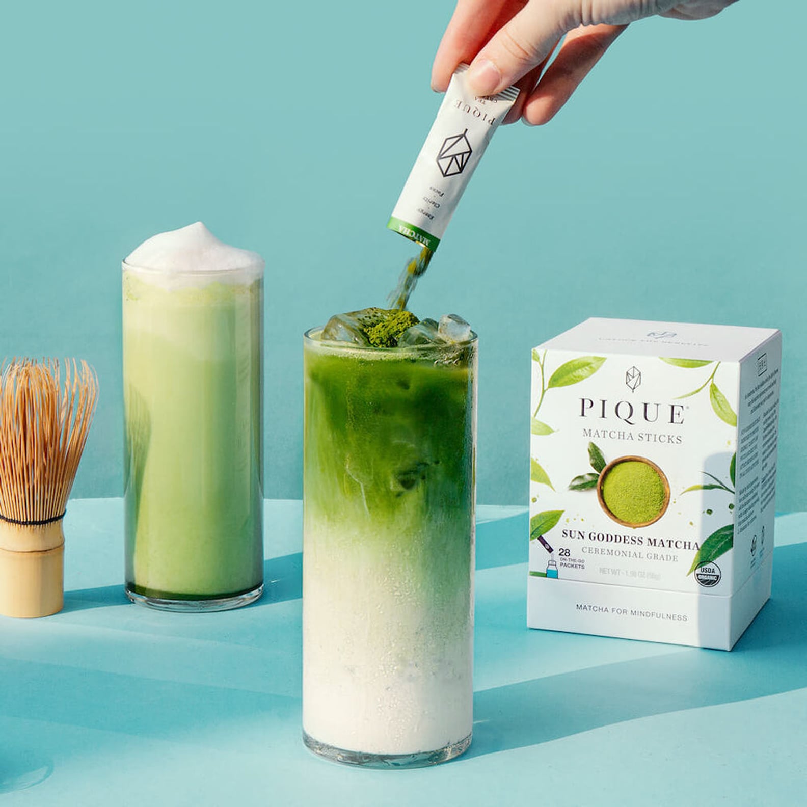 Pique Tea Matcha Review 2022 POPSUGAR Fitness